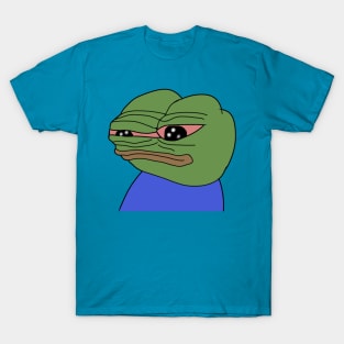 Red Eyes Pepe no Sleep T-Shirt